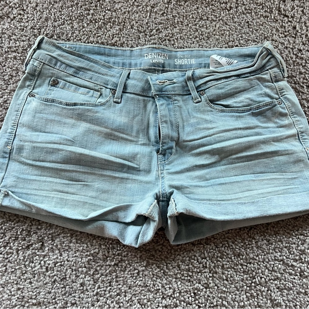 Levi’s Light Blue Jean Shorts